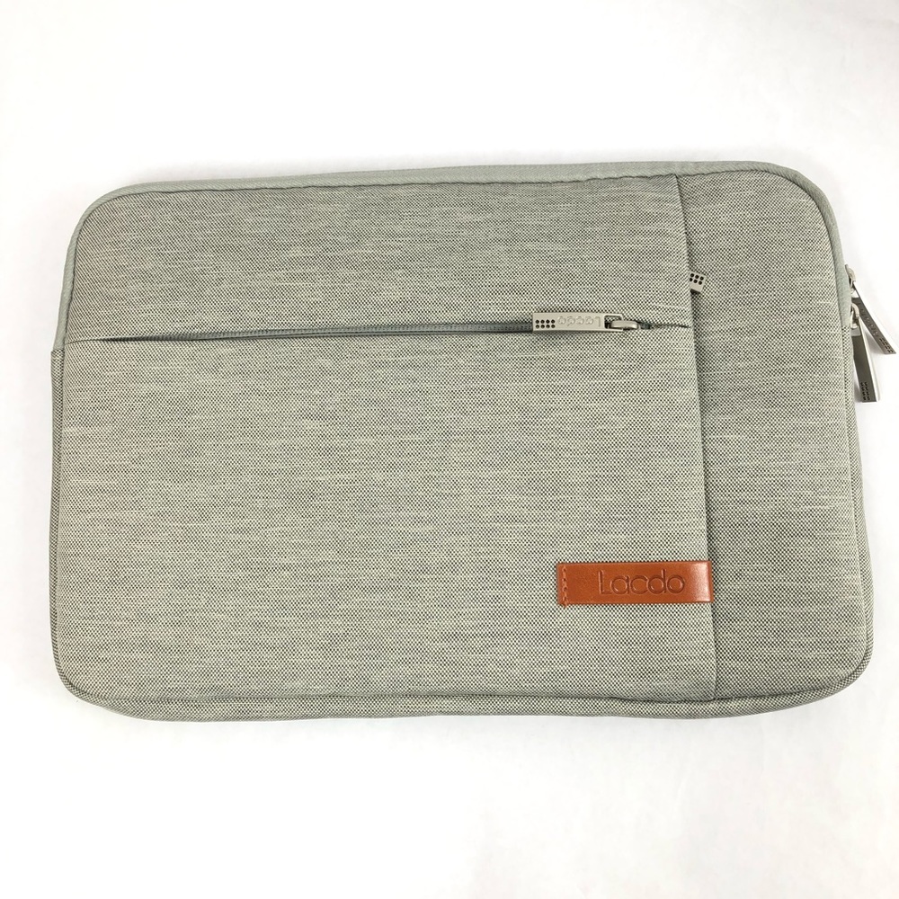 Lacdo Laptop Light Grey Sleeve Case